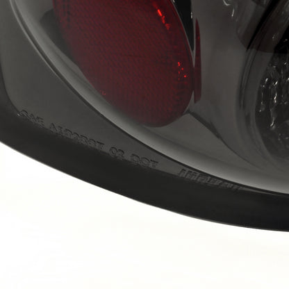 2002-2006 Dodge RAM Tail Lights (Chrome Housing/Smoked Lens)