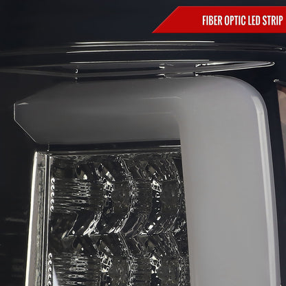 2002-2006 Dodge RAM 1500 2500 3500 LED Tail Lights -G2 (Chrome Housing/Smoked Lens)