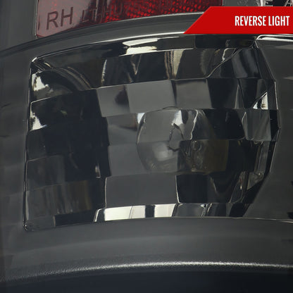 2002-2006 Dodge RAM 1500 2500 3500 LED Tail Lights -G2 (Chrome Housing/Smoked Lens)