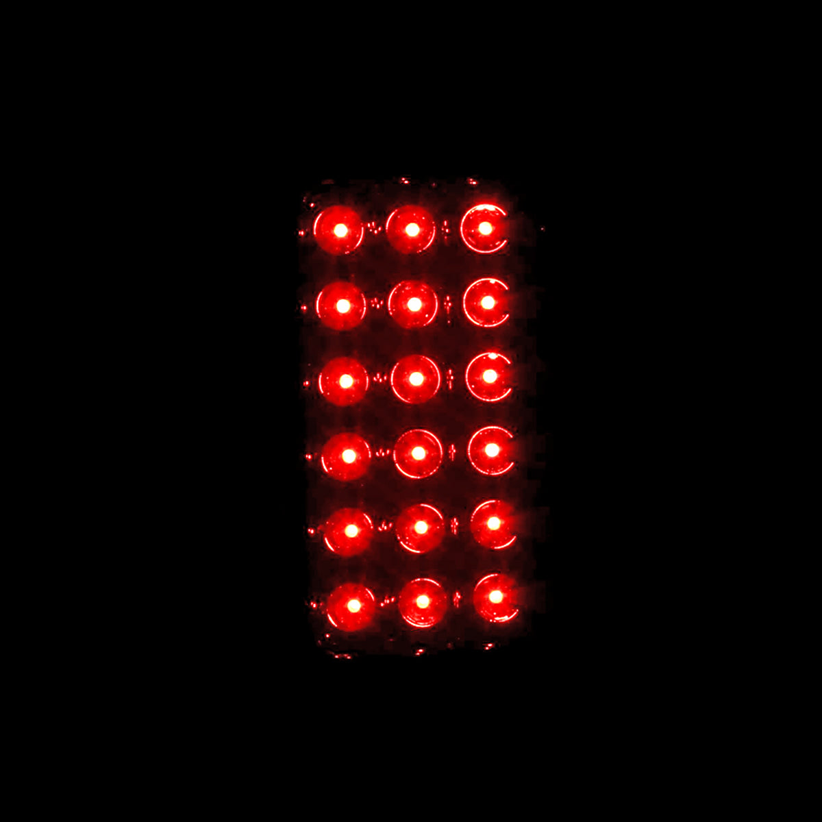 2002-2006 Dodge RAM LED Tail Lights (Chrome Housing/Smoked Lens)