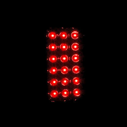 2002-2006 Dodge RAM LED Tail Lights (Chrome Housing/Smoked Lens)