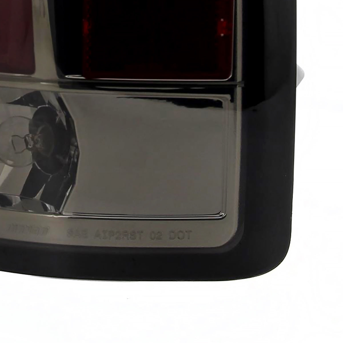2002-2006 Dodge RAM LED Tail Lights (Chrome Housing/Smoked Lens)
