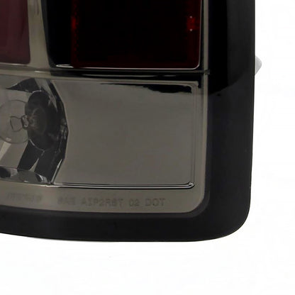 2002-2006 Dodge RAM LED Tail Lights (Chrome Housing/Smoked Lens)