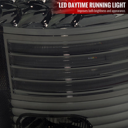 2002-2006 Dodge RAM V2 LED Tail Lights (Chrome Housing/Smoked Lens)