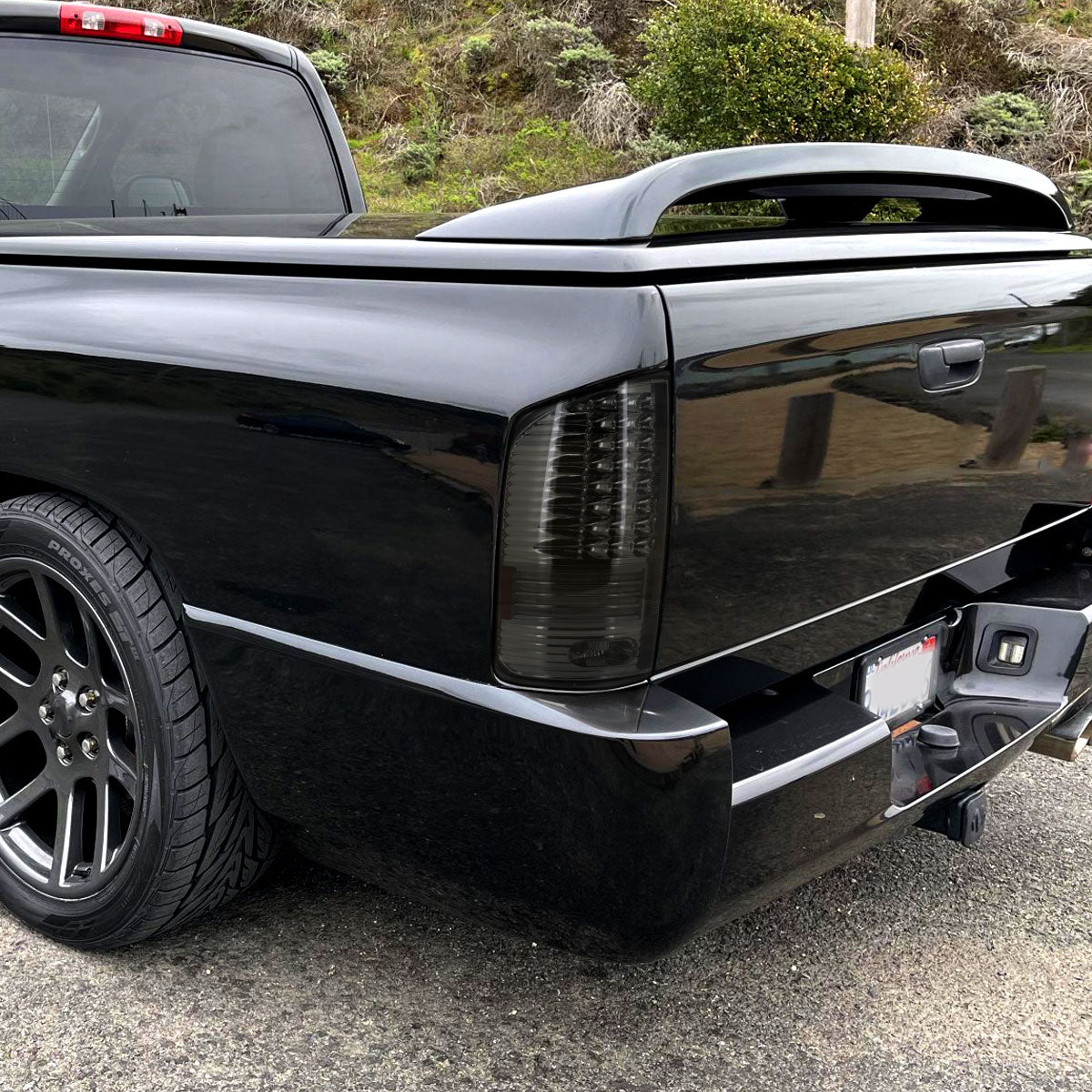 2002-2006 Dodge RAM V2 LED Tail Lights (Chrome Housing/Smoked Lens)