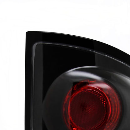2002-2006 Dodge RAM Tail Lights (Matte Black Housing/Clear Lens)