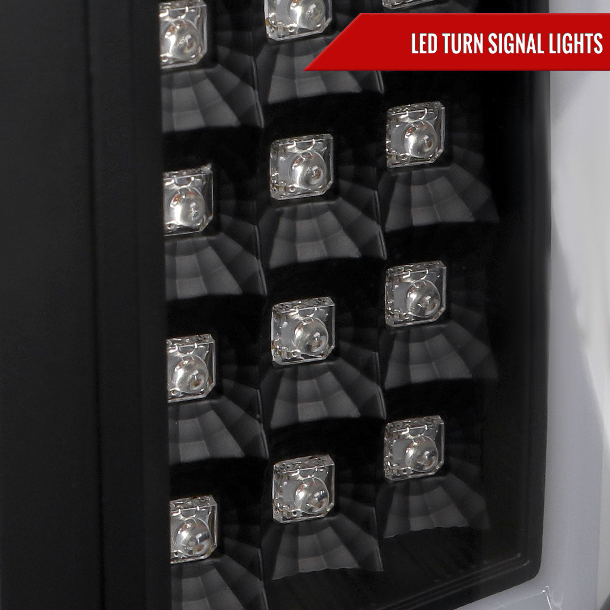 2002-2006 Dodge RAM 1500 2500 3500 LED Tail Lights -G2 (Matte Black Housing/Clear Lens)