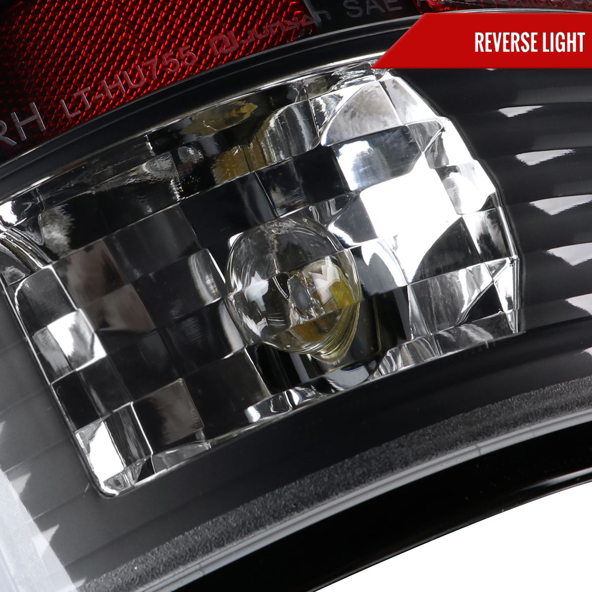2002-2006 Dodge RAM 1500 2500 3500 LED Tail Lights -G2 (Matte Black Housing/Clear Lens)