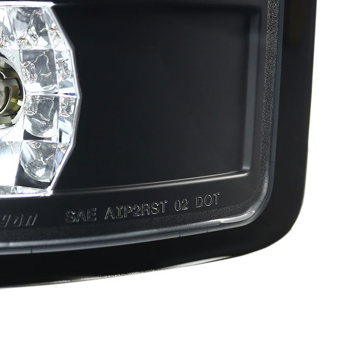 2002-2006 Dodge RAM V2 LED Tail Lights (Matte Black Housing/Clear Lens)