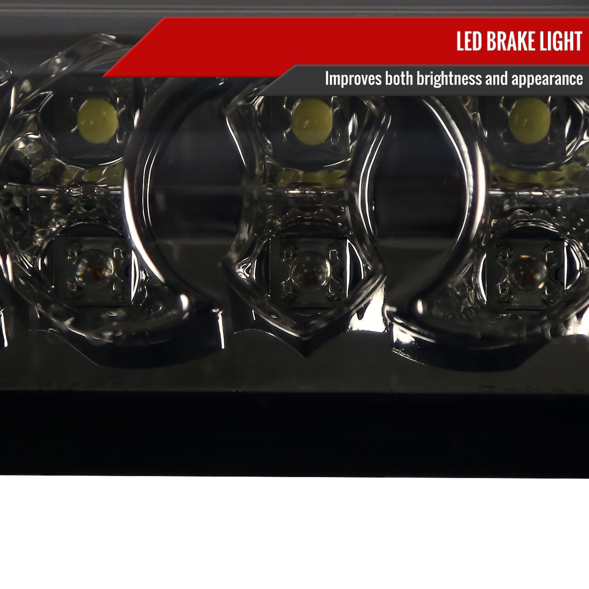 2002-2008 Dodge RAM LED 3rd Brake Light (Chrome Housing/Smoked Lens)