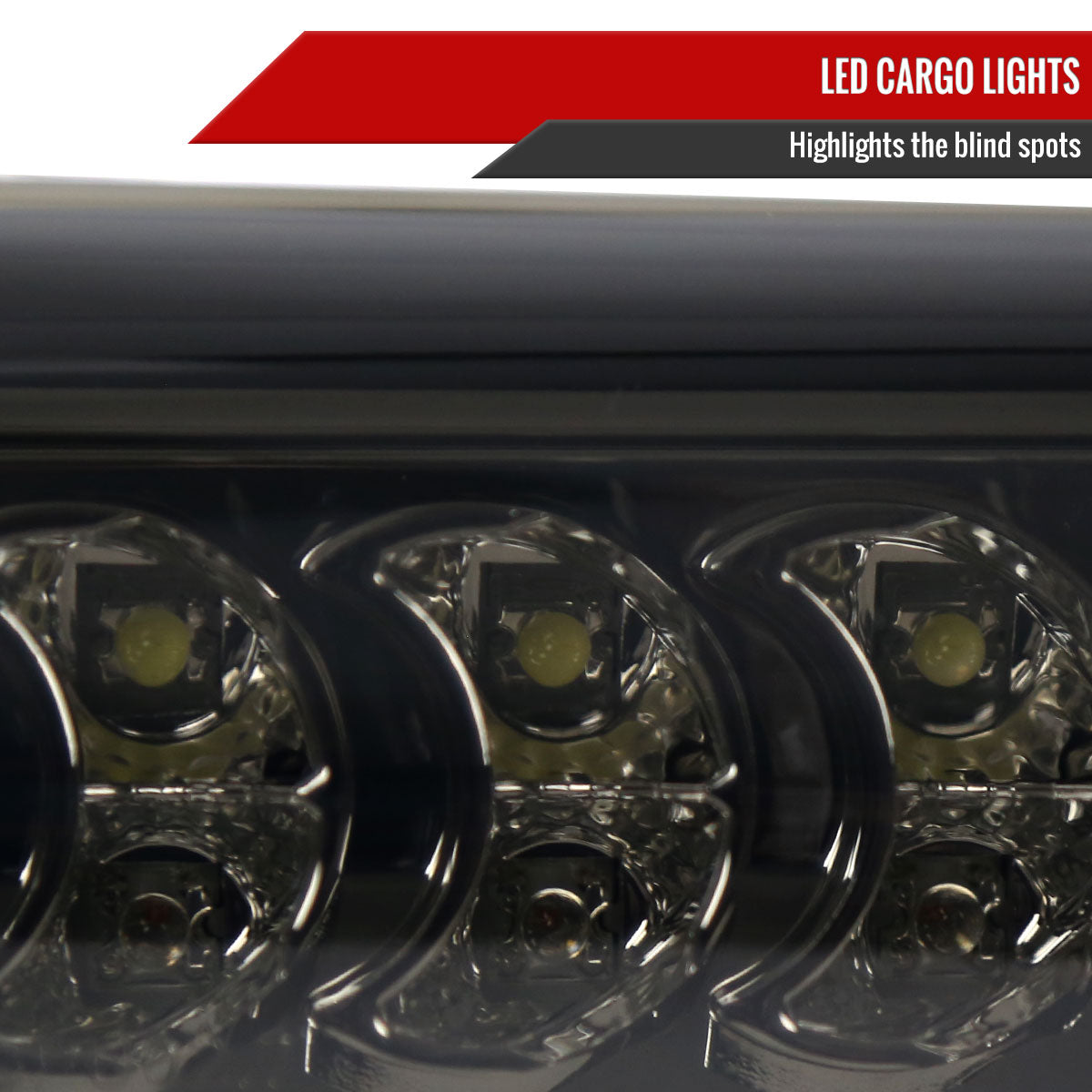 2002-2008 Dodge RAM LED 3rd Brake Light (Chrome Housing/Smoked Lens)