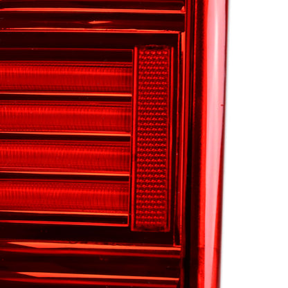2002-2006 Dodge RAM V2 LED Tail Lights (Chrome Housing/Red Clear Lens)