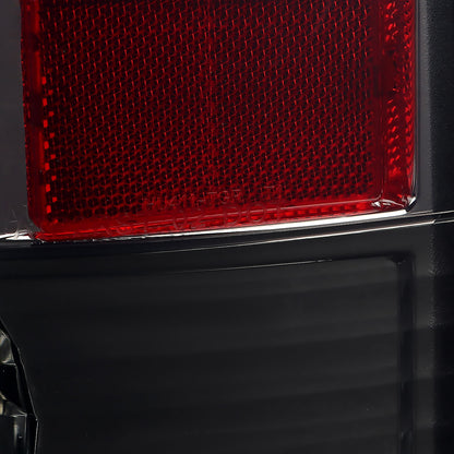 2007-2009 Dodge RAM 1500/2500/3500 LED Tail Lights (Chrome Housing/Smoked Lens)