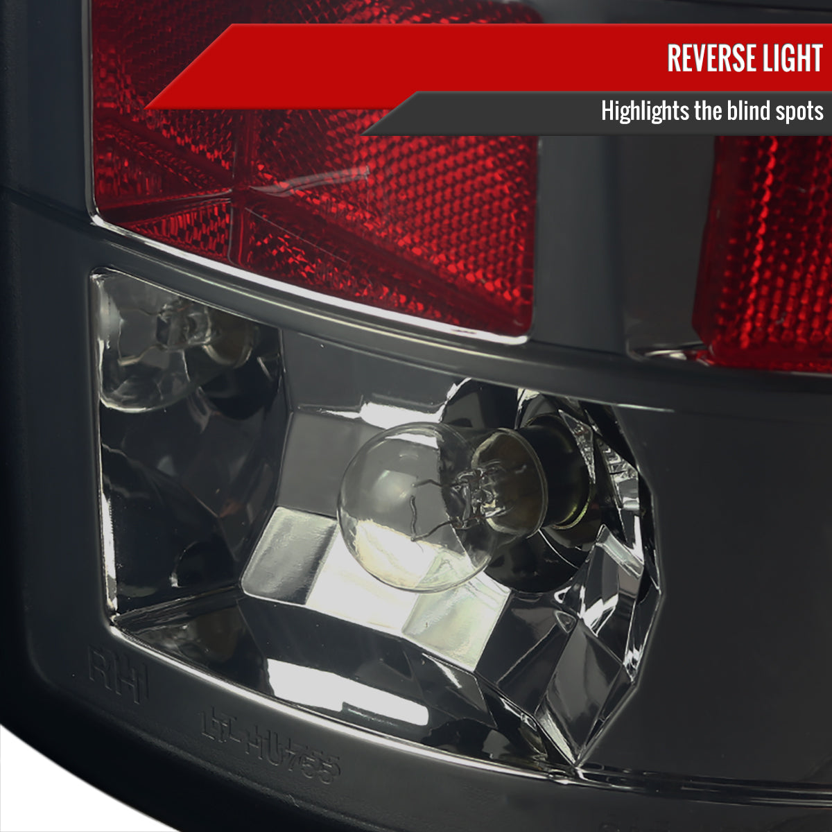 2007-2009 Dodge RAM LED Tail Lights (Chrome Housing/Smoked Lens)