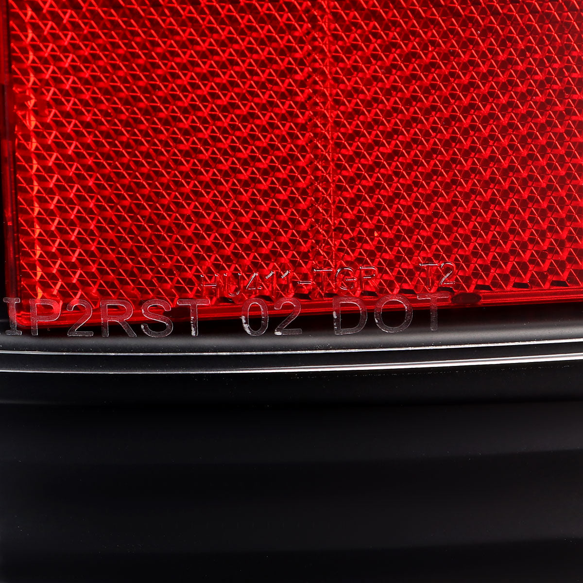 2007-2009 Dodge RAM 1500/2500/3500 LED Tail Lights (Matte Black Housing/Clear Lens)