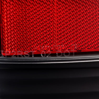 2007-2009 Dodge RAM 1500/2500/3500 LED Tail Lights (Matte Black Housing/Clear Lens)