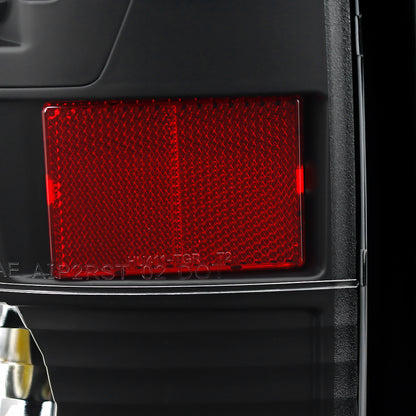 2007-2009 Dodge RAM LED Tail Lights (Matte Black Housing/Clear Lens)
