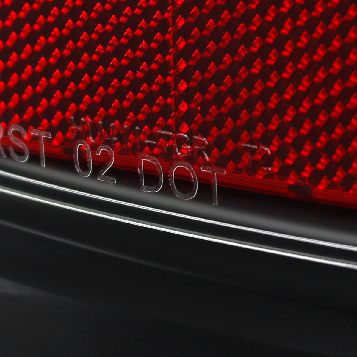 2007-2009 Dodge RAM LED Tail Lights (Matte Black Housing/Clear Lens)