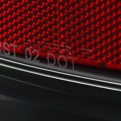 2007-2009 Dodge RAM LED Tail Lights (Matte Black Housing/Clear Lens)