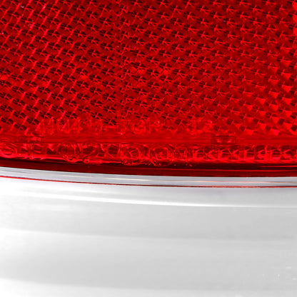 2007-2009 Dodge RAM 1500/2500/3500 LED Tail Lights (Chrome Housing/Red Clear Lens)