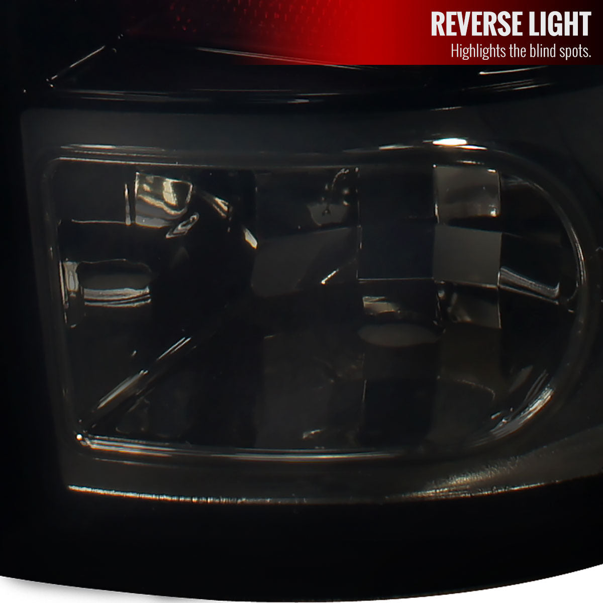 2009-2018 Dodge RAM 1500 / 2019-2021 Dodge RAM Classic / 2010-2018 RAM 2500 3500 LED Tail Lights (Glossy Black Housing/Smoked Lens)