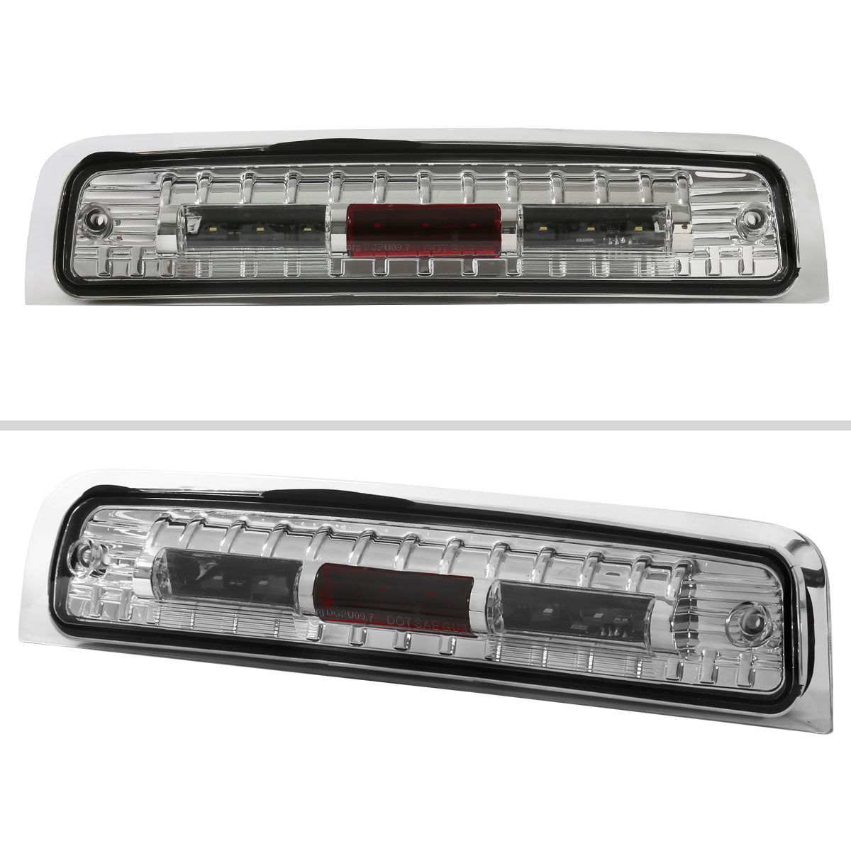 2009-2022 Dodge RAM SMD LED 3rd Brake Light (Chrome Housing/Clear Lens)