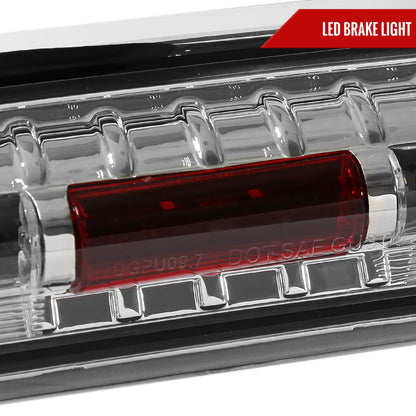 2009-2022 Dodge RAM SMD LED 3rd Brake Light (Chrome Housing/Clear Lens)