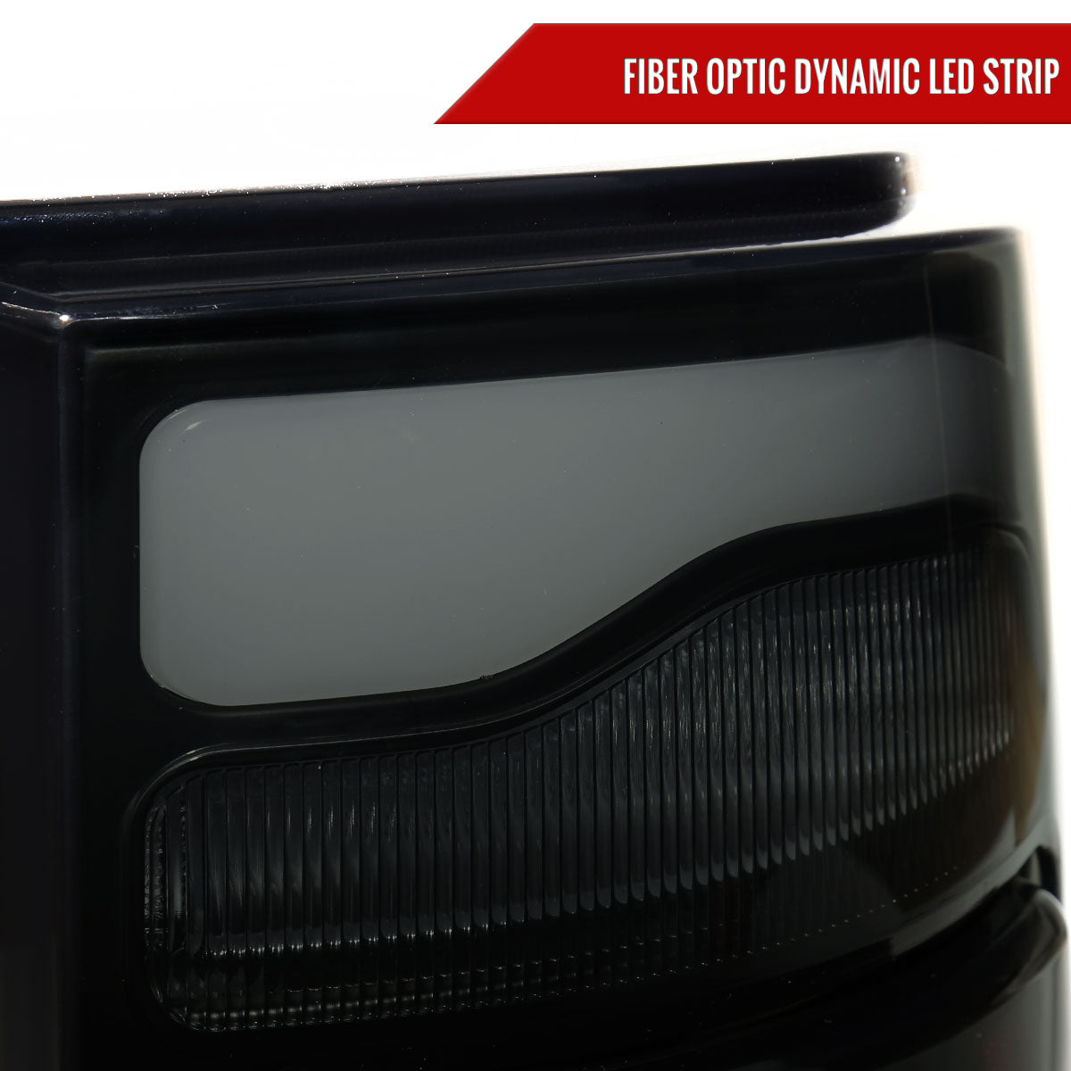 2013-2018 RAM 1500/2500/3500 Sequential Signal LED Tail Lights (Black Housing/Smoked Lens)