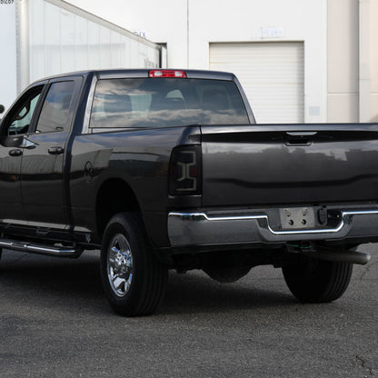 2019-2024 Dodge RAM 2500/3500 LED Sequential Signal Tail Lights (Glossy Black Housing/Dark Smoked Lens)