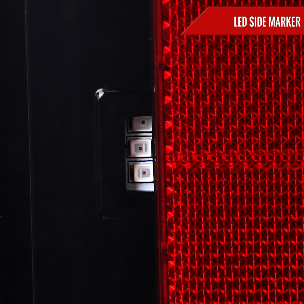 2019-2024 Dodge RAM 2500/3500 LED Sequential Signal Tail Lights (Jet Black Housing/Clear Lens)