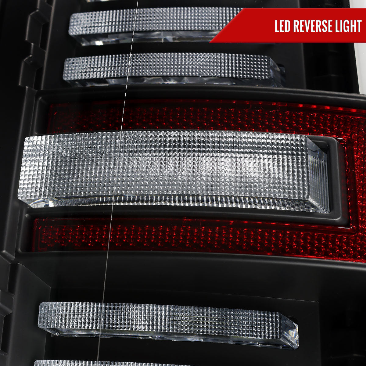 2019-2024 Dodge RAM 2500/3500 LED Sequential Signal Tail Lights (Matte Black Housing / Clear Lens)