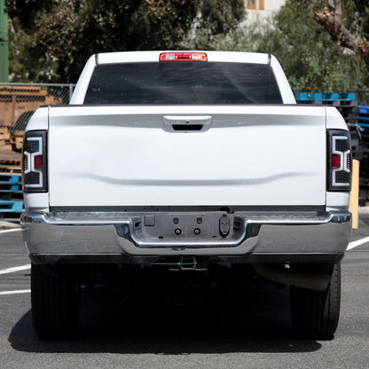 2019-2024 Dodge RAM 2500/3500 LED Sequential Signal Tail Lights (Matte Black Housing/Clear Lens)