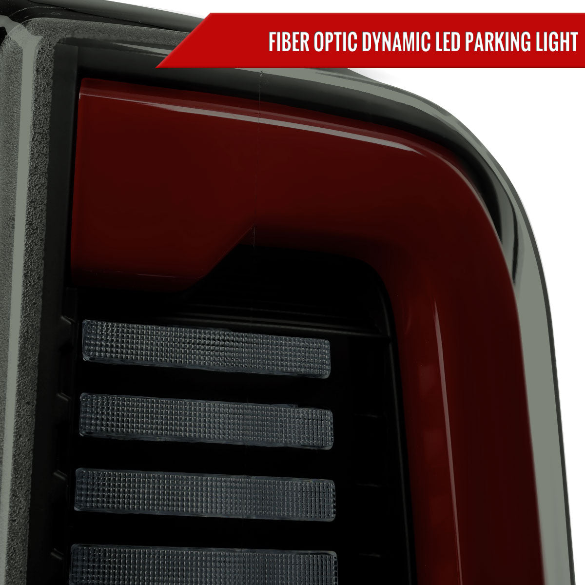 2019-2024 Dodge RAM 2500/3500 LED Sequential Signal Tail Lights (Black Housing / Smoked Lens)