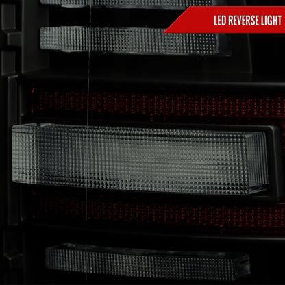 2019-2024 Dodge RAM 2500/3500 LED Sequential Signal Tail Lights (Black Housing / Smoked Lens)