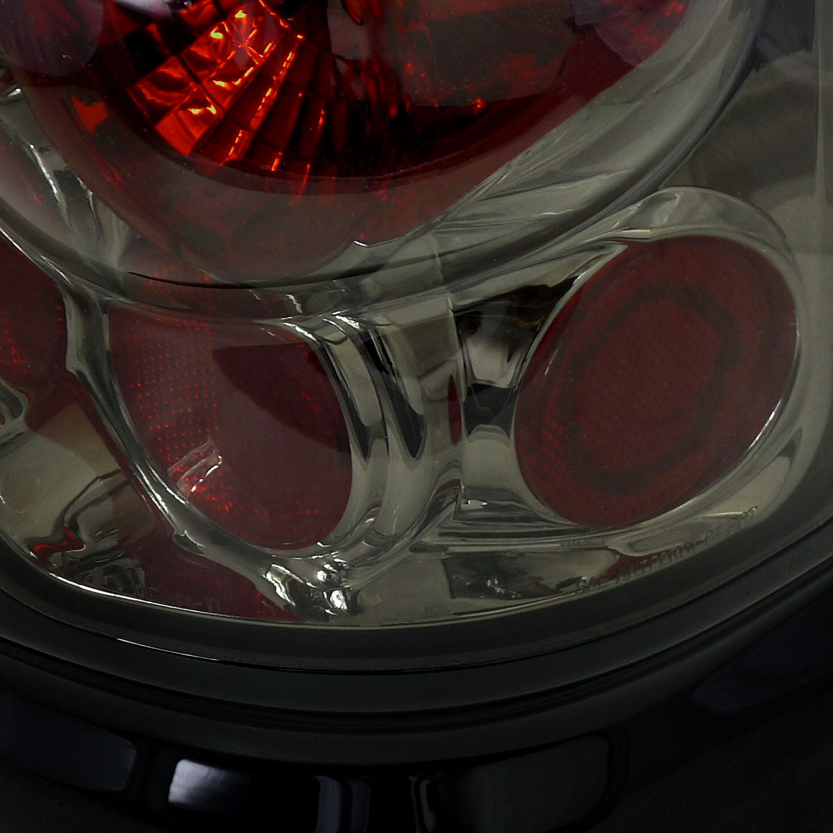 1994-2002 Dodge RAM Tail Lights (Chrome Housing/Smoked Lens)