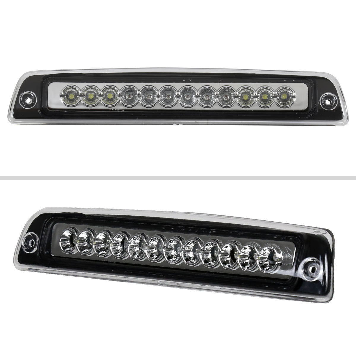 1994-2002 Dodge RAM LED 3rd Brake Light (Chrome Housing/Clear Lens)