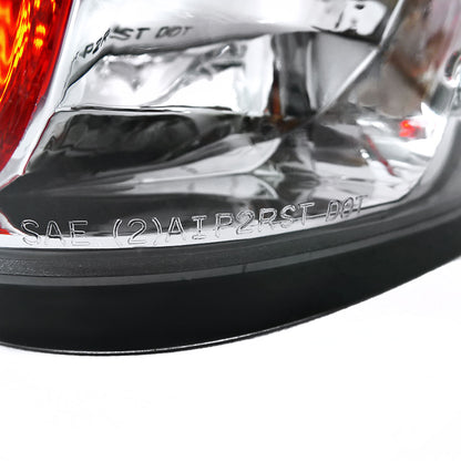 2001-2005 Ford Ranger Tail Lights (Chrome Housing/Clear Lens)
