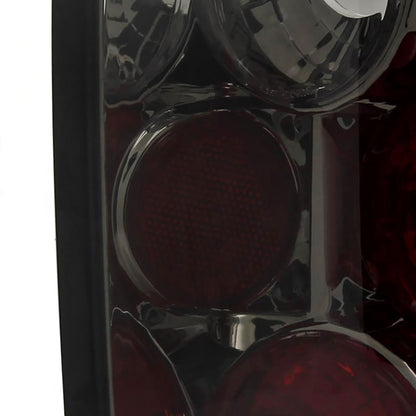 2001-2005 Ford Ranger Tail Lights (Chrome Housing/Smoked Lens)