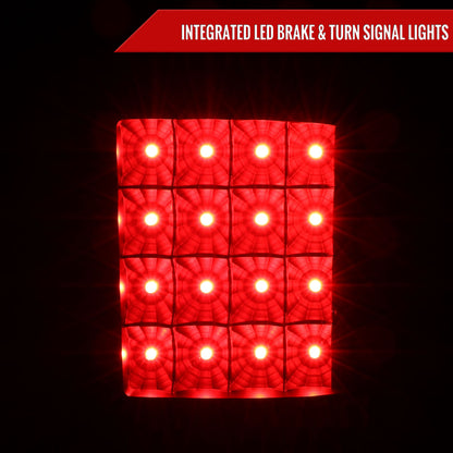 2006-2011 Ford Ranger V2 LED Tail Lights (Matte Black Housing/Clear Lens)