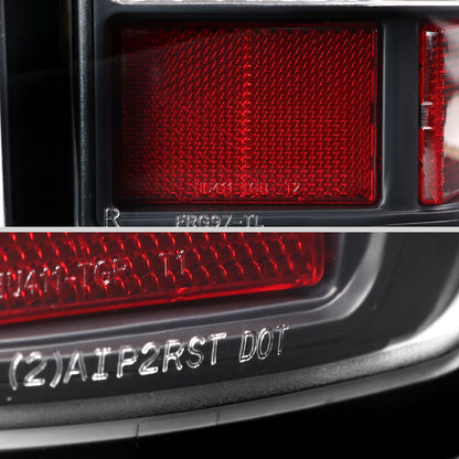 2006-2011 Ford Ranger V2 LED Tail Lights (Matte Black Housing/Clear Lens)