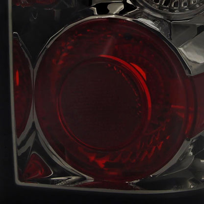 1993-1997 Ford Ranger Tail Lights (Chrome Housing/Smoked Lens)