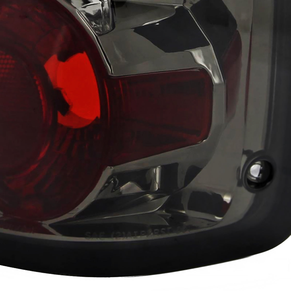 1993-1997 Ford Ranger Tail Lights (Chrome Housing/Smoked Lens)