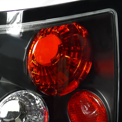 1993-1997 Ford Ranger Tail Lights (Matte Black Housing/Clear Lens)
