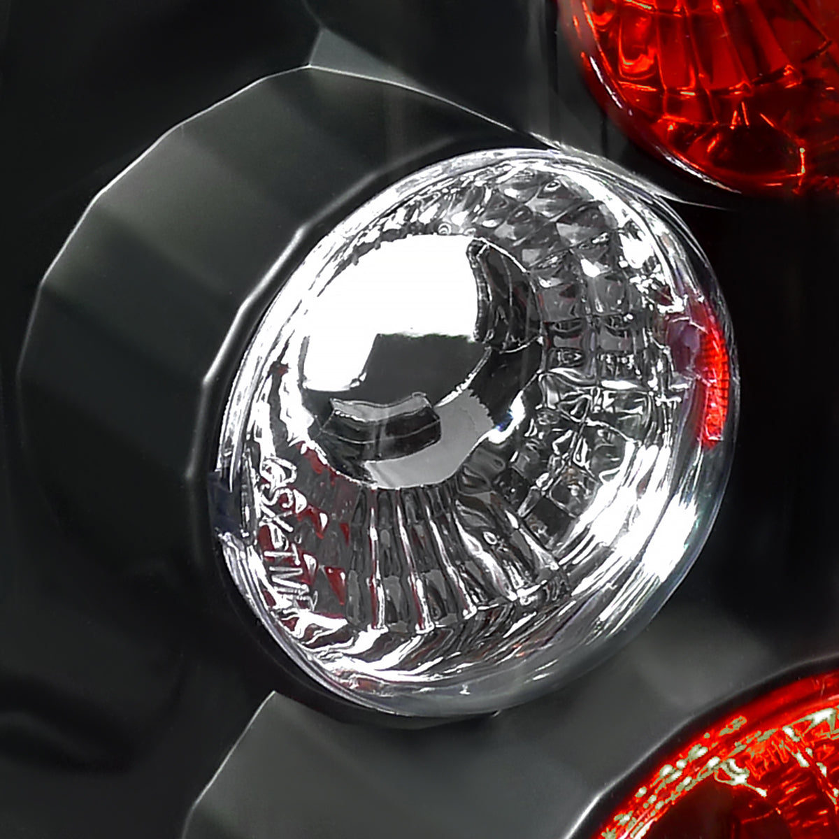 1993-1997 Ford Ranger Tail Lights (Matte Black Housing/Clear Lens)