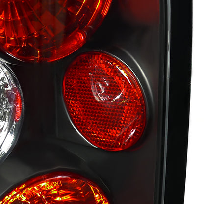 1993-1997 Ford Ranger Tail Lights (Matte Black Housing/Clear Lens)