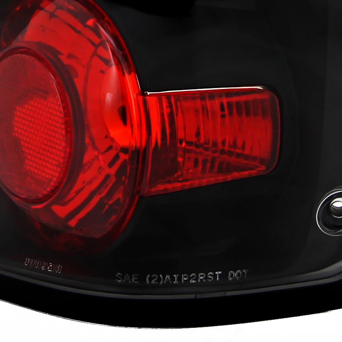 1993-1997 Ford Ranger Tail Lights (Matte Black Housing/Clear Lens)