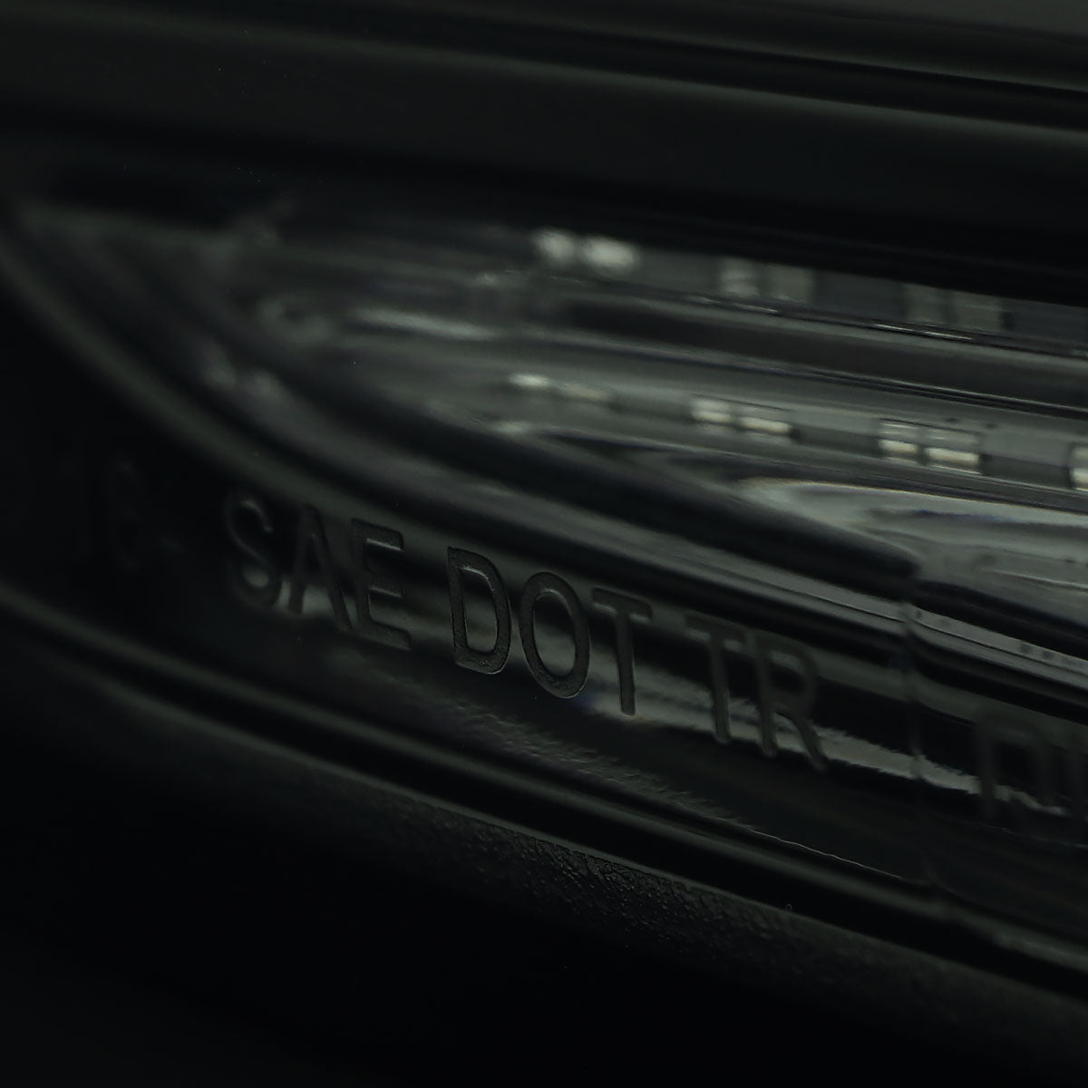 2019-2024 Toyota RAV4 White LED Bar Sequential Signal Tail Lights (Glossy Black Housing/Dark Smoked Lens)