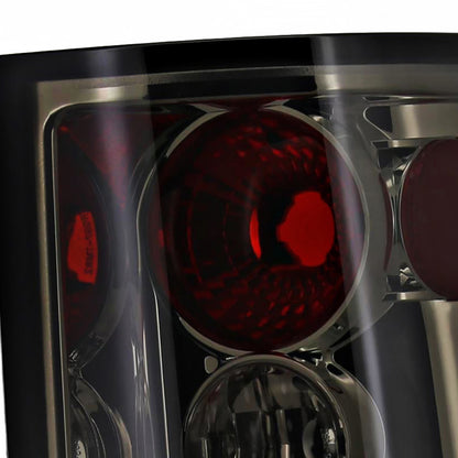 2006-2014 Honda Ridgeline Tail Lights (Chrome Housing/Smoked Lens)