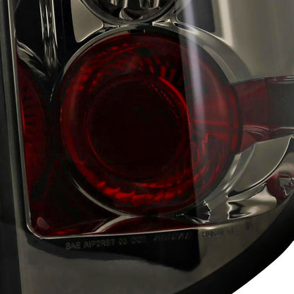 2006-2014 Honda Ridgeline Tail Lights (Chrome Housing/Smoked Lens)
