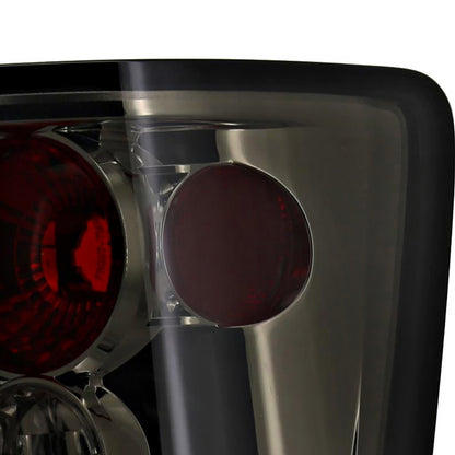 2006-2014 Honda Ridgeline Tail Lights (Chrome Housing/Smoked Lens)
